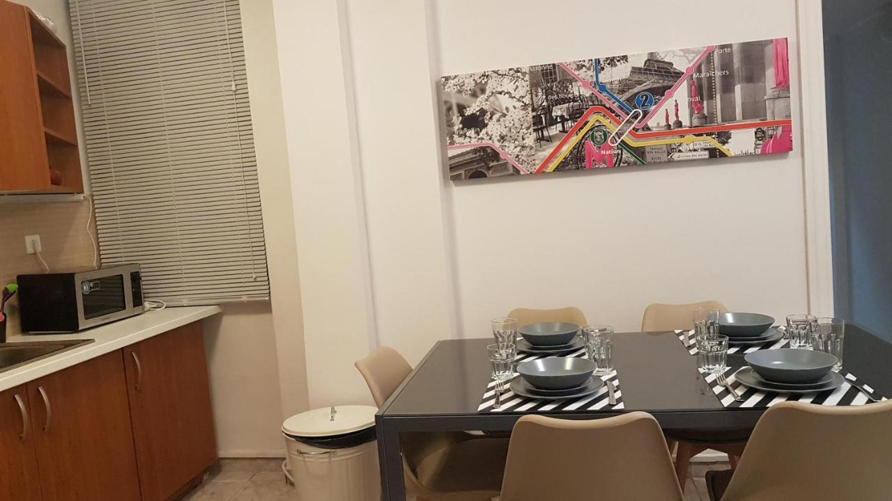 Palette Apartment Bamboo - Athens Center, 6 Bd, 3 Bath Dış mekan fotoğraf